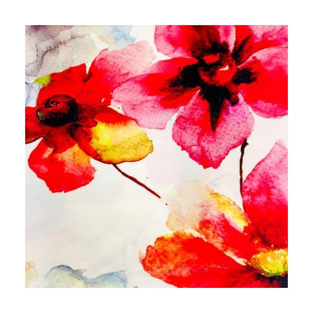 Heavy Viscose  jersey, Flower